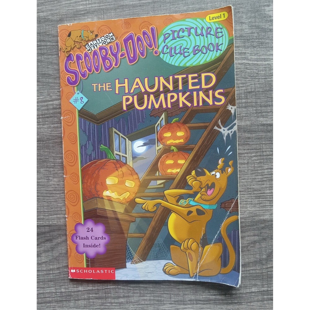BOOK SCooby‎ Doo Picture Clue Book The HAUNTED PUMPKINS paperback